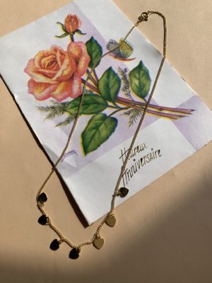"Heureux Anniversaire" Vintage Set