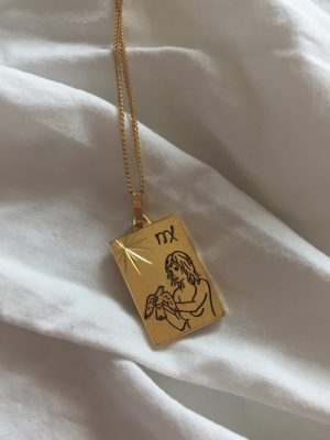 Vintage Virgo Necklace