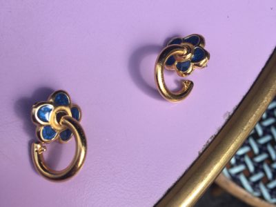 "Les Fleurs" Vintage Earrings