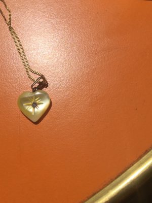 "Mon Coeur" Vintage Necklace