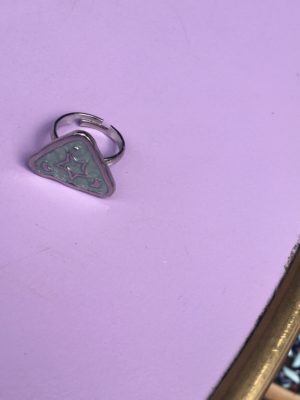 Vintage "Star" Ring -Blue