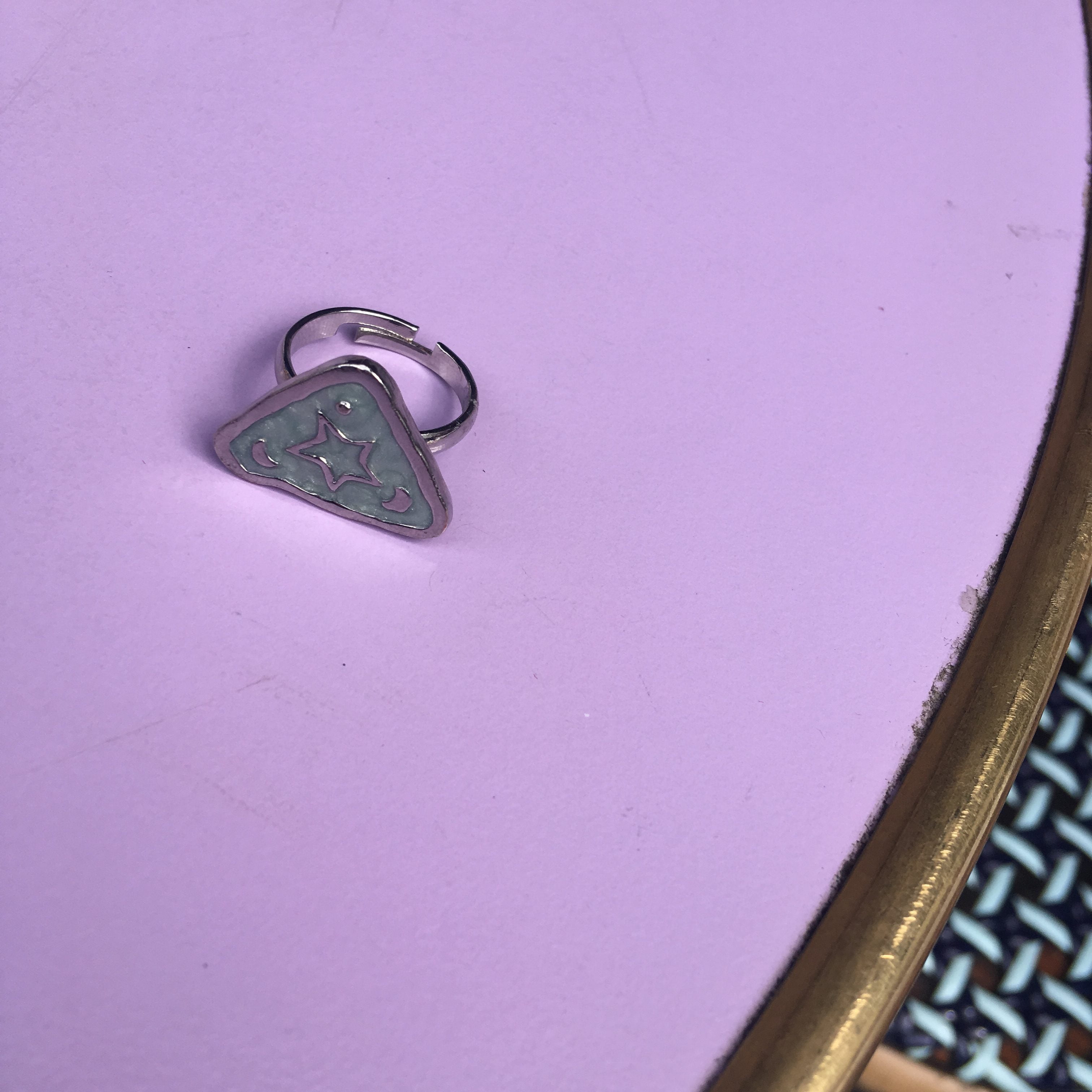 Vintage "Star" Ring -Blue