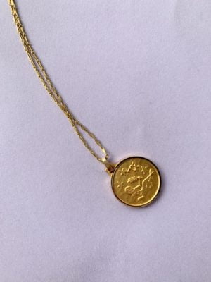 Vintage "Virgo Calling" Necklace