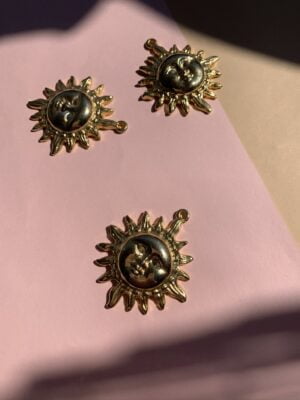 Vintage "Soleil" Pendant