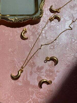 "Petite Lune" Vintage Necklace