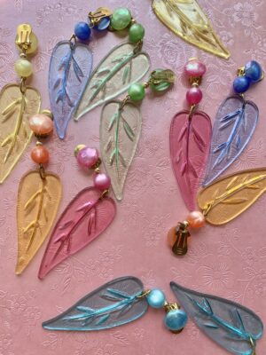 "La Plage" Vintage Earrings
