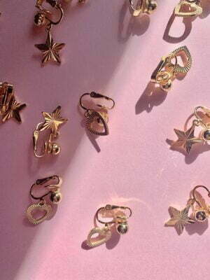 "Bichette" Vintage Clip on Earrings