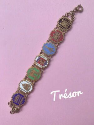 Confetty Trésor- Vintage Paris Souvenir Bracelet