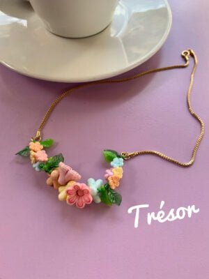 Confetty Trésor- Vintage "Bouquet" Necklace