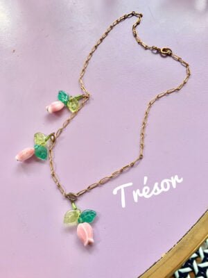 Confetty Trésor- Vintage "Les Fleurs" Necklace
