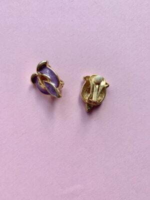 Vintage "Georgette" Clip-On Earrings