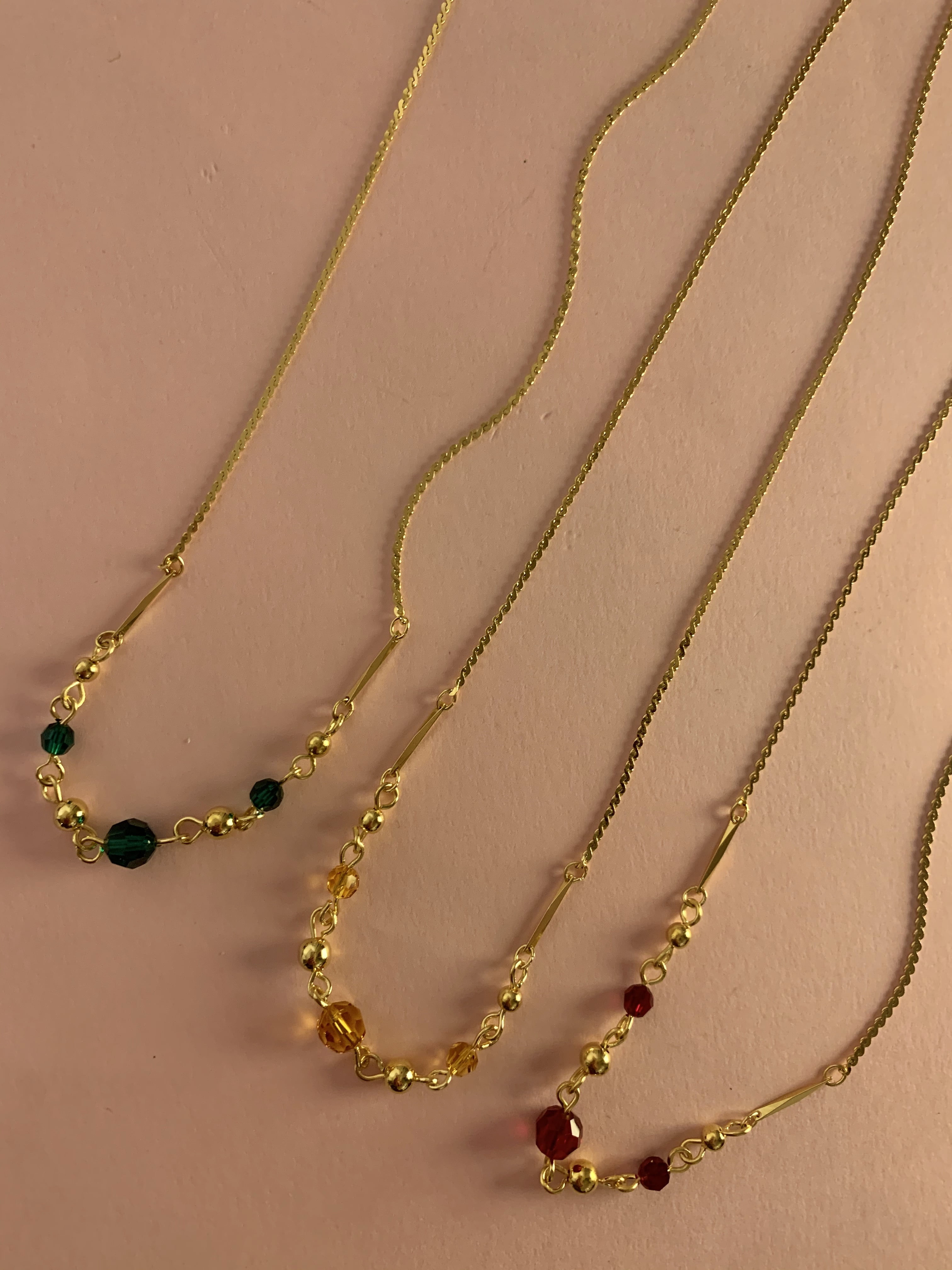 “Chérie” Vintage Necklace - Christmas Edition