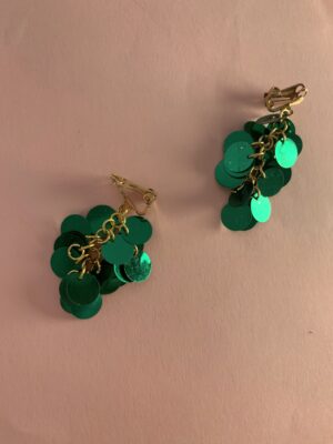 Vintage "La Fête" Clip on Earrings