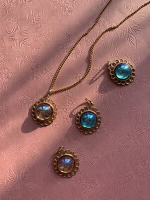 "Mademoiselle" Vintage Necklace -Rond