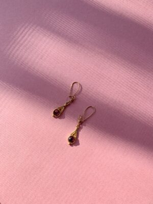 "Violaine" Vintage Earrings