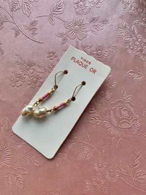 "Petite Perle" Vintage Earrings