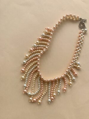 "Mignonette" Vintage Necklace -  Pastel Ice Cream