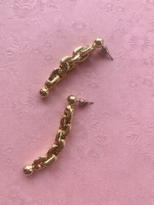 "Casual" Vintage Chain Earrings