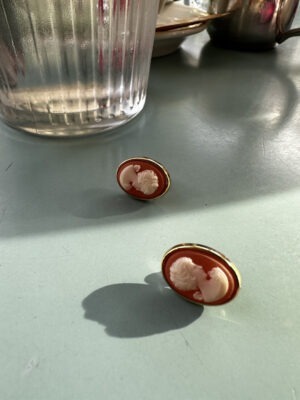 Bijou Du Jour "Cameo" Vintage Earrings