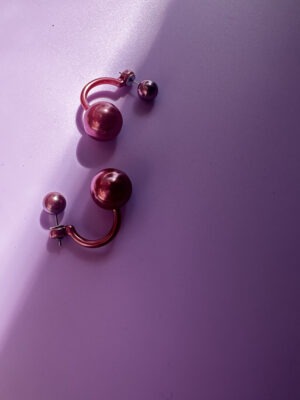 "Atomique" Vintage Earrings