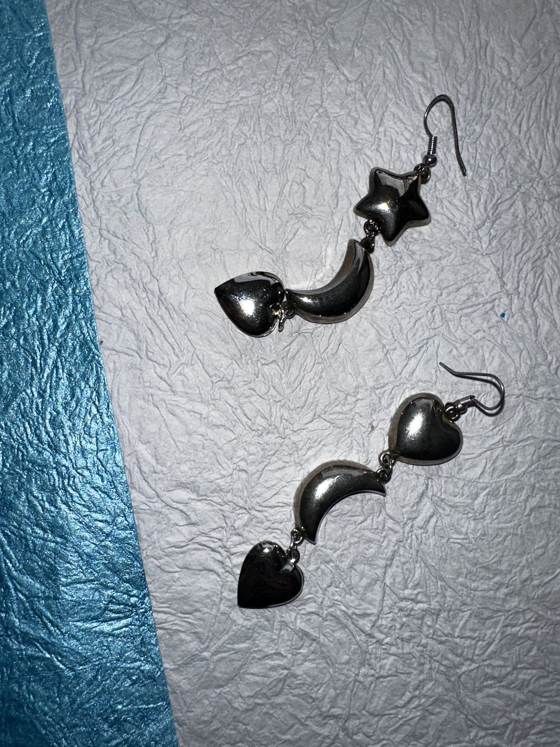 "Dans la Nuit" Vintage Earrings