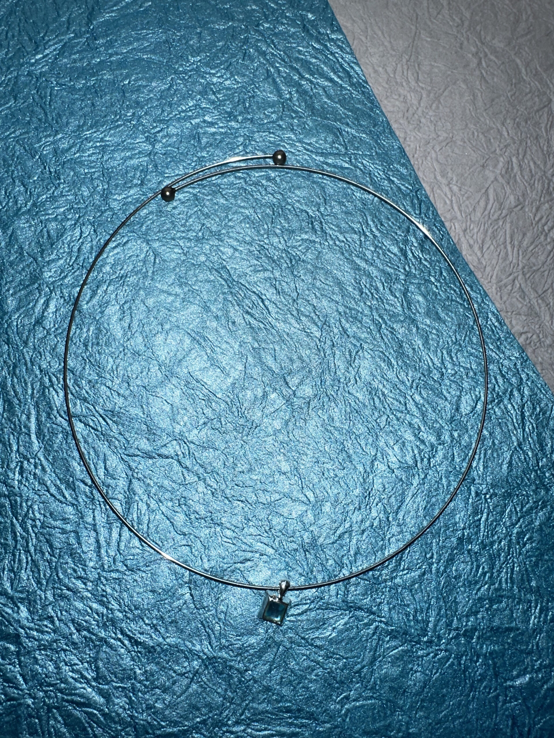 "Petit Blue" Vintage Necklace