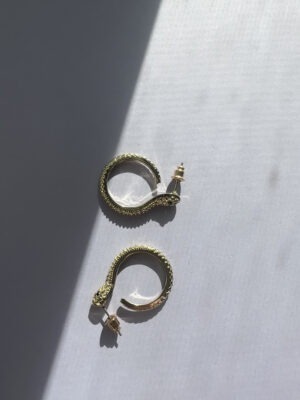 "Petit Serpent" Vintage Earrings