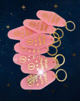 "Motel Confetty ***" Keyring