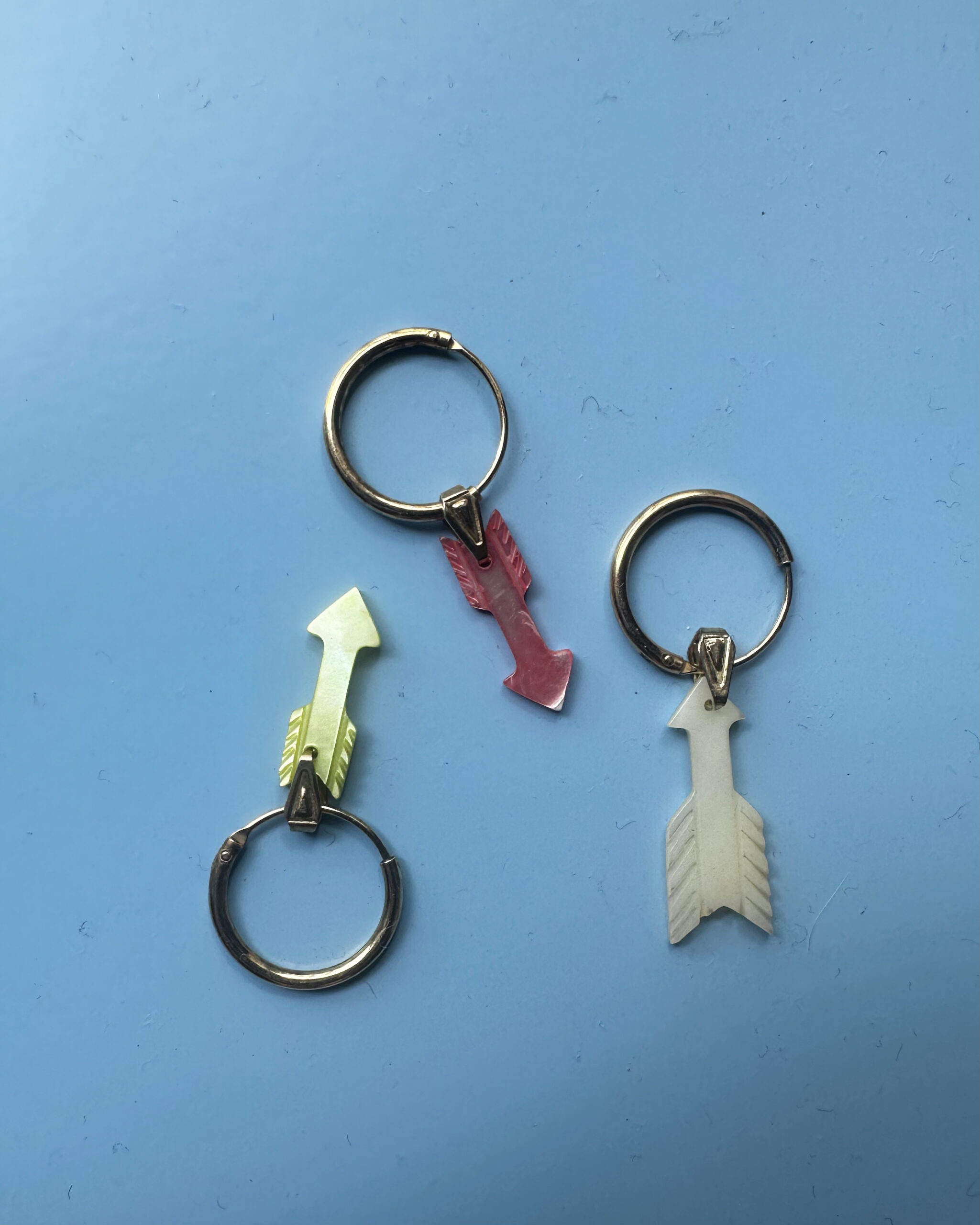 "Madreperlina" Solo Earring- Flèche