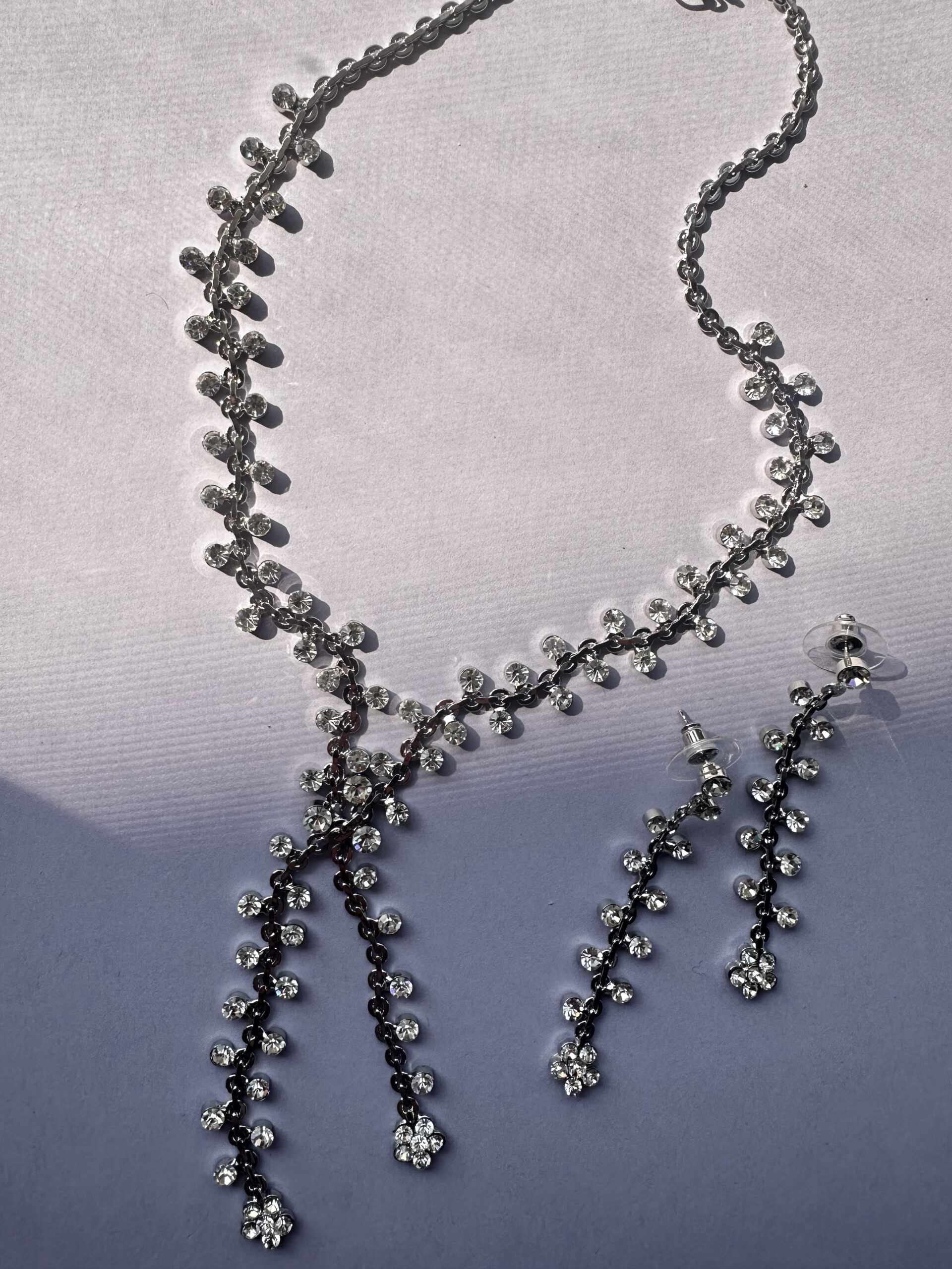 "Ce Soir" Vintage Strass Parure