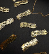 "Souvenir" Engraved Charm
