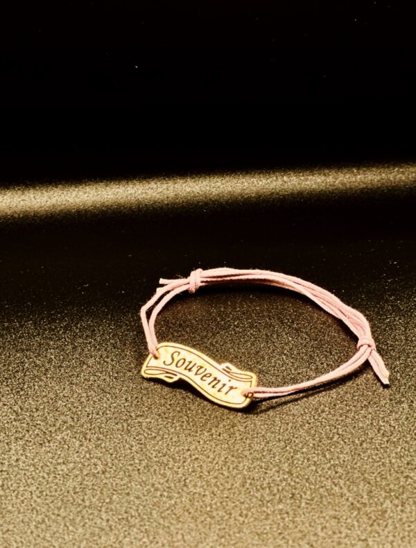"Souvenir" Engraved Bracelet