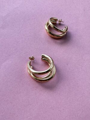 "Deuxième Tour" Vintage Earrings