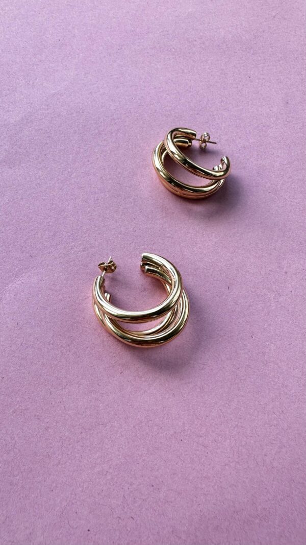"Deuxième Tour" Vintage Earrings