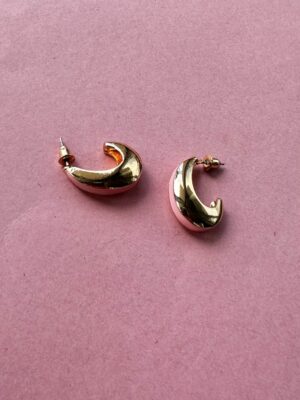 "Virgule" Vintage Earrings
