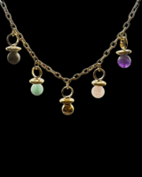 PRE-ORDER for October "All You Can Harmonie" Handmade In Italy, Gold Plated Necklace