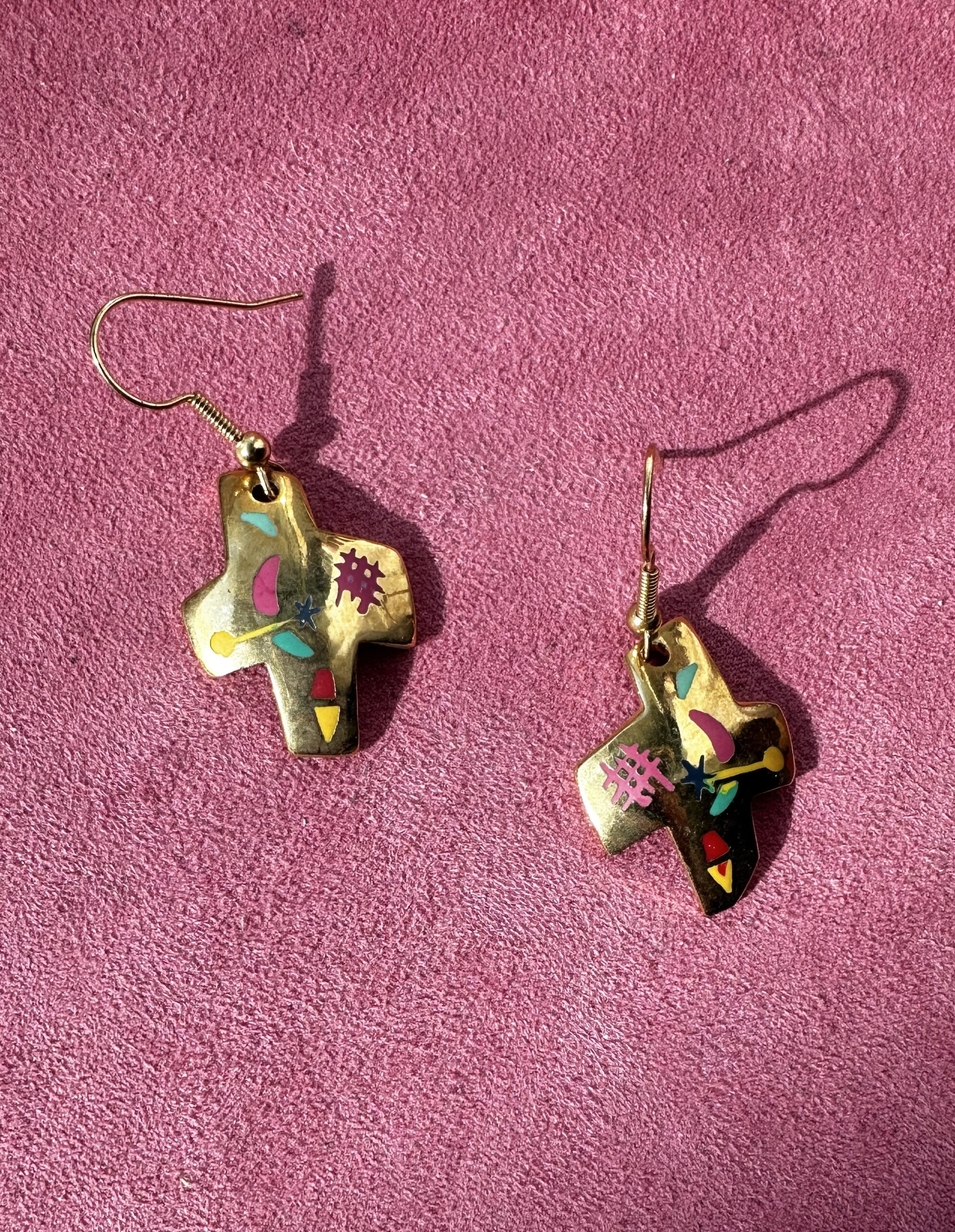 "Mardi" Vintage Earrings