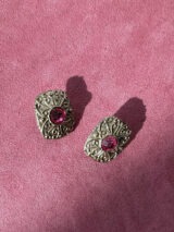 "Bambina" Vintage Clip On Earrings