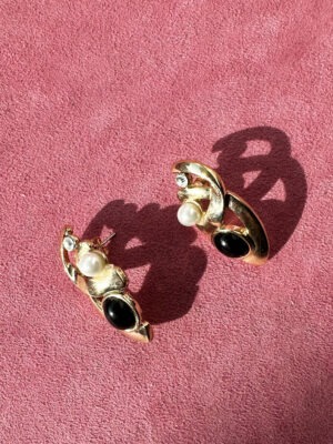 "Dimanche Soir" Vintage Earrings
