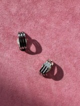"Aligre" Vintage Clip On Earrings
