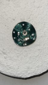 "Vertige" Vintage Brooch