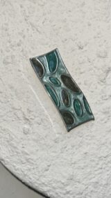 "Plaquette" Vintage Brooch