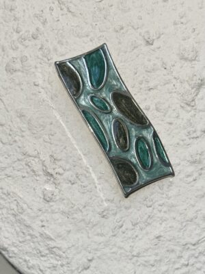 "Plaquette" Vintage Brooch