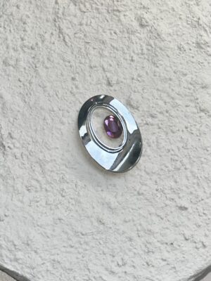 "Ellipse" Vintage Brooch