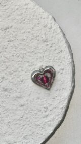 "Petit Cœur" Vintage Brooch -