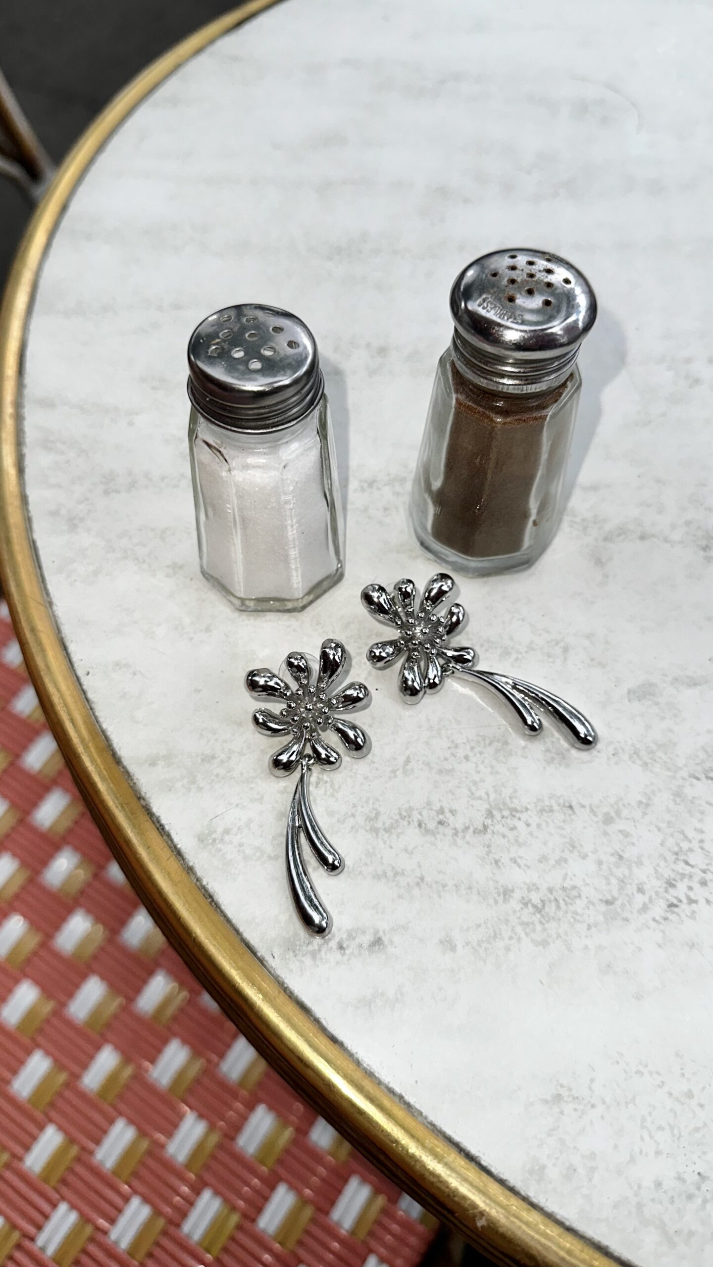 "Feu D'Artifice" Vintage Earrings